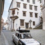 Přivítání český cestovatelů v rámci cesty republikou na počest Miloslava Stingla, Schwarzenberská granátnická garda, Foto/zdroj: Lubor Mrázek