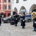 Přivítání český cestovatelů v rámci cesty republikou na počest Miloslava Stingla, Schwarzenberská granátnická garda, Foto/zdroj: Lubor Mrázek