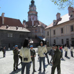 Po ceremonii, Modré barety 2016, Schwarzenberská granátnická garda