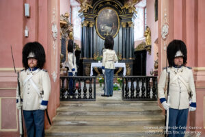 Tzv. Růžová kaple sv. Jana Nepomuckého s Hrobkou srdcí vévodů krumlovských