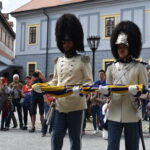 Uvítání účastníků Europassionu 2023 v Českém Krumlově, Schwarzenberská granátnická garda, Foto/zdroj: Europassion