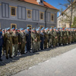 Uvítání válečných veteránů v Českém Krumlově, Schwarzenberská granátnická garda, 27. 5. 2024, Foto/zdroj: Fotoatelier Seidel