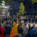 Uvítání válečných veteránů v Českém Krumlově, Schwarzenberská granátnická garda, 27. 5. 2024, Foto/zdroj: Fotoatelier Seidel