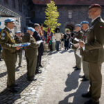 Uvítání válečných veteránů v Českém Krumlově, Schwarzenberská granátnická garda, 27. 5. 2024, Foto/zdroj: Fotoatelier Seidel