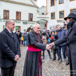 Vévodské rekviem v Českém Krumlově, 18. ledna 2024, pohřeb JJ Karla Jana ze Schwarzenbergu, Schwarzenberská granátnická garda, Foto/zdroj: Lubor Mrázek