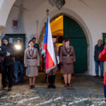 Vévodské rekviem v Českém Krumlově, 18. ledna 2024, pohřeb JJ Karla Jana ze Schwarzenbergu, Schwarzenberská granátnická garda, Foto/zdroj: Lubor Mrázek