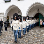 Vévodské rekviem v Českém Krumlově, 18. ledna 2024, pohřeb JJ Karla Jana ze Schwarzenbergu, Schwarzenberská granátnická garda, Foto/zdroj: Lubor Mrázek