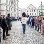 Vévodské rekviem v Českém Krumlově, 18. ledna 2024, pohřeb JJ Karla Jana ze Schwarzenbergu, Schwarzenberská granátnická garda, Foto/zdroj: Lubor Mrázek