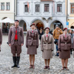 Vévodské rekviem v Českém Krumlově, 18. ledna 2024, pohřeb JJ Karla Jana ze Schwarzenbergu, Schwarzenberská granátnická garda, Foto/zdroj: Lubor Mrázek