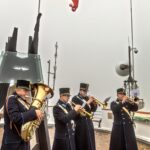 Troubení z Josefovy věže a křest kalendáře Fotoatelieru Seidel na Kleti, Schwarzenberská granátnická garda, Foto/zdroj: Fotoatelier Museum Seidel