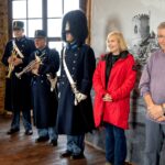 Troubení z Josefovy věže a křest kalendáře Fotoatelieru Seidel na Kleti, Schwarzenberská granátnická garda, Foto/zdroj: Fotoatelier Museum Seidel