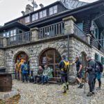 Troubení z Josefovy věže a křest kalendáře Fotoatelieru Seidel na Kleti, Schwarzenberská granátnická garda, Foto/zdroj: Fotoatelier Museum Seidel